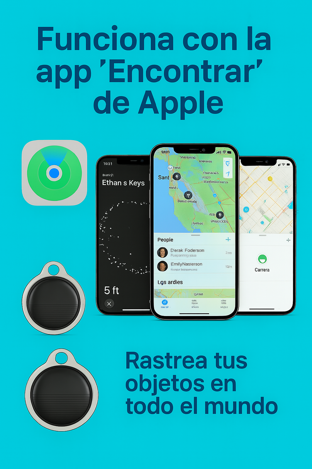 Rastreador para iOS - Localiza tus Objetos sin App Adicional - Apple Find My
